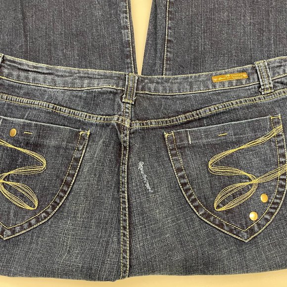 💐HP💐 SEVEN 7 DENIM CAPRIS - Picture 3 of 6